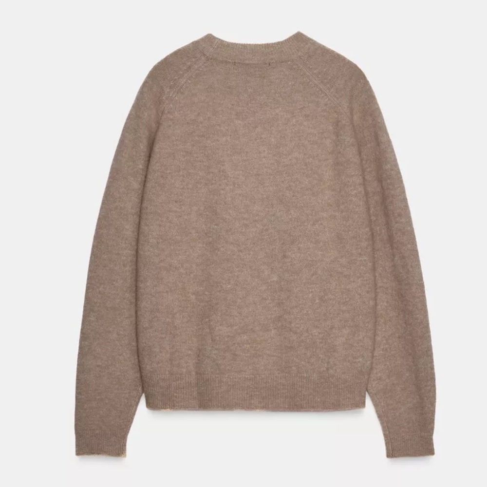 Zara wool and alpahaca blend sweater - Picture 9 of 13
